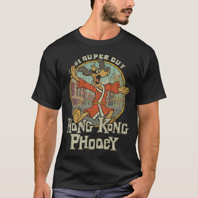 T-shirt Hong Kong Phooey 1974 (Devant)