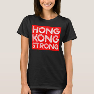 T-shirt Hong Kong soutient fermement la protestation HK Fr