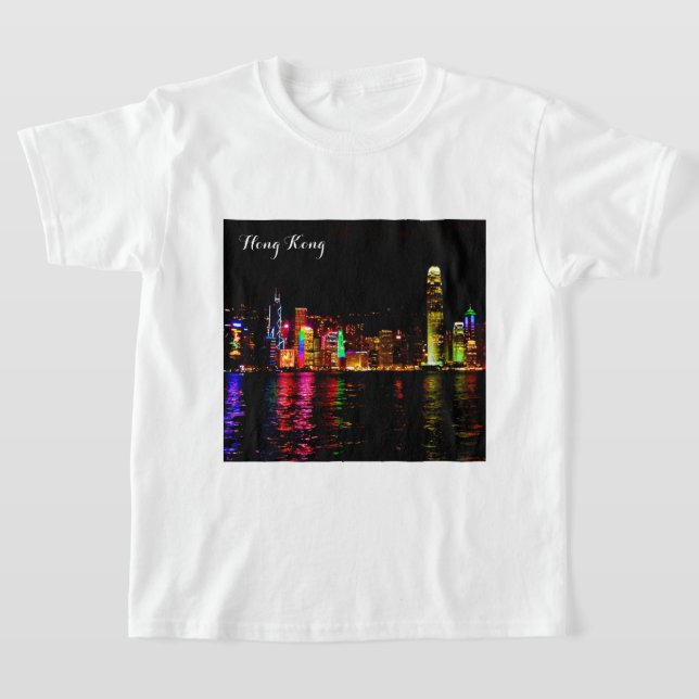 T-shirt Hong Kong Victoria Harbour #2 (Poser)