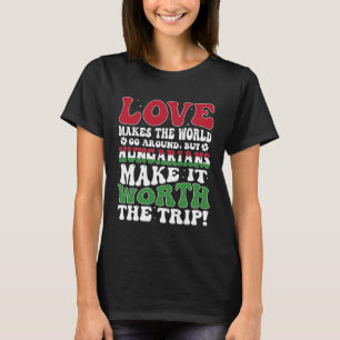 T-shirt Hongrie Drapeau Hommes & Femmes Cute Til Hongrois