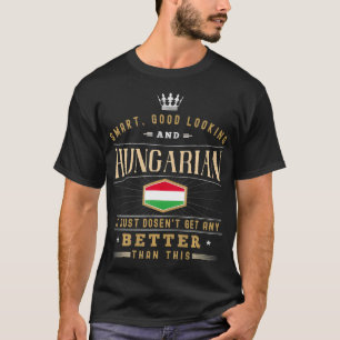 T-shirt Hongrie Drapeau Souvenirs pour Hongrois Hommes & F