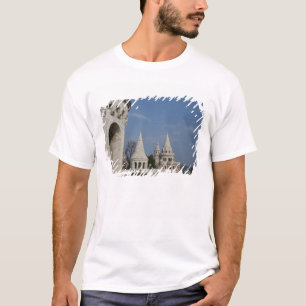 T-shirt Hongrie, ville capitale Budapest. Buda, Château