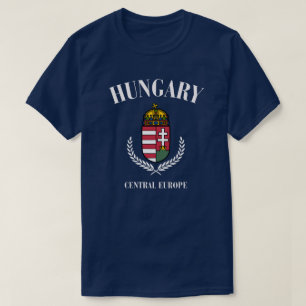 T-shirt Hongrois Fierté avec notre tonneau de drapeau hong