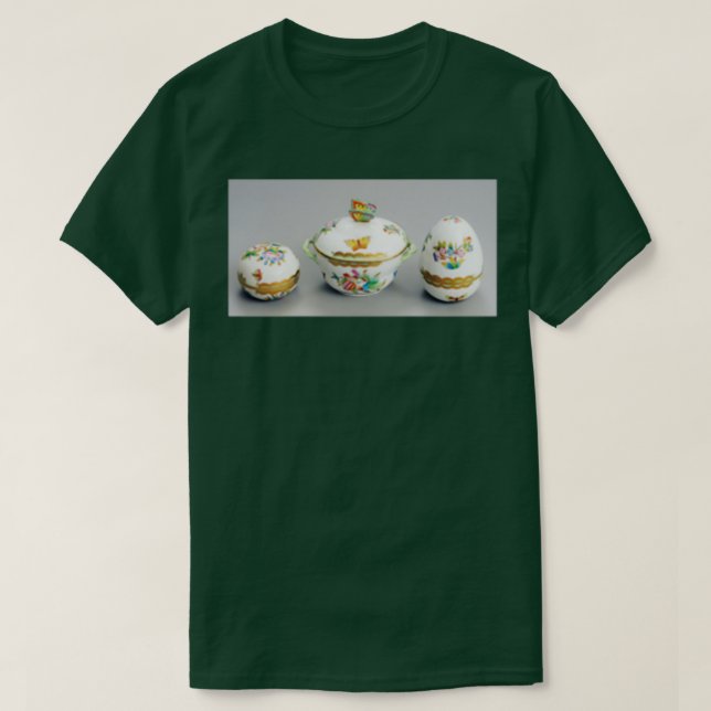 T-shirt Hongroise traditionnelle Herendi bonifications de  (Design devant)