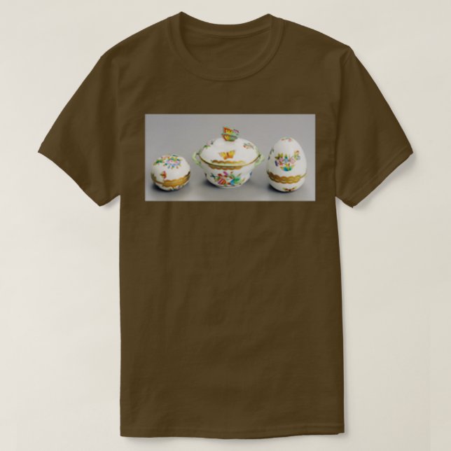 T-shirt Hongroise traditionnelle Herendi bonifications de  (Design devant)