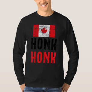 T-shirt Honk Honk Camions canadiens Règle Canada Vintage