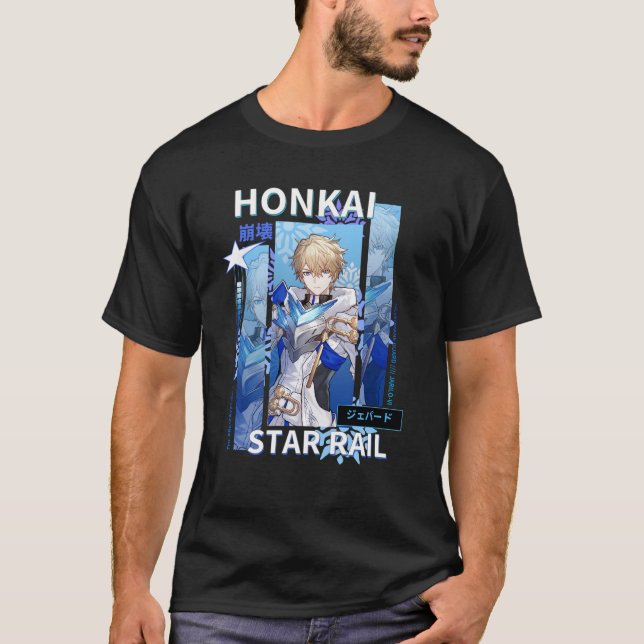T-shirt Honkai Star Rail Gepard Landau (Devant)