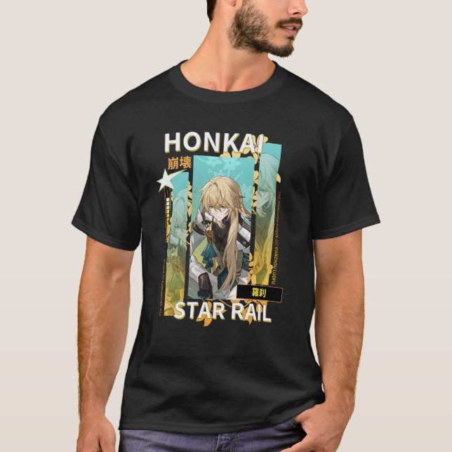 T-shirt Honkai Star Rail Luocha (Devant)