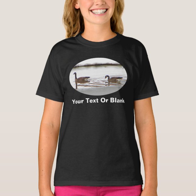 T-shirt Honkers - Oies du Canada (Devant)