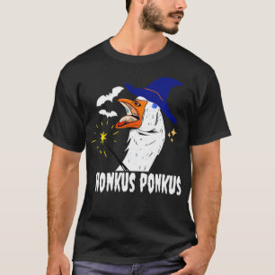 T-shirt Honkus Ponkus Duck Goose Halloween labrador retrie