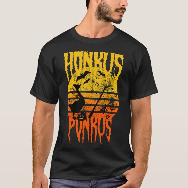 T-shirt Honkus Ponkus Magic Canard Funny Costume d Hallowe (Devant)