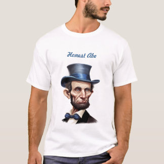 T-shirt Honnête Abe