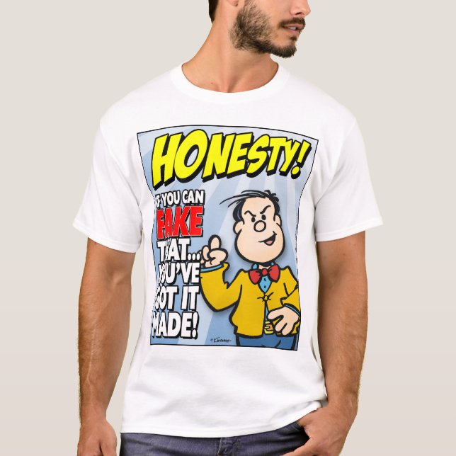 T-shirt honnêteté (Devant)