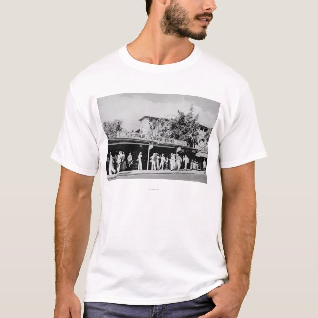 T-shirt Honolulu, ha - vue de Honolulu (Devant)