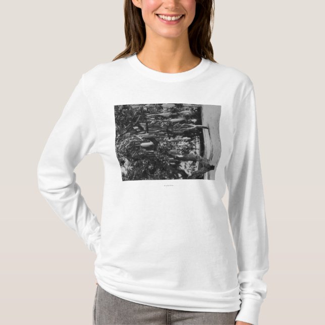 T-shirt Honolulu, HI - université d'Hawaï (Devant)