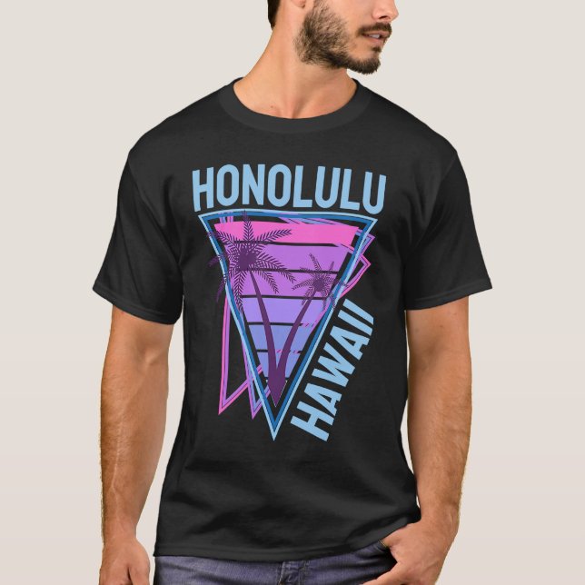 T-shirt Honolulu Vacances 1 (Devant)
