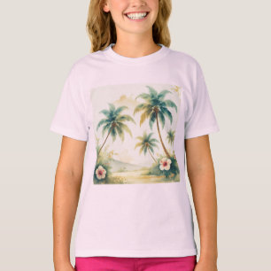 T-shirt Honolulu Voyage Hawaïen de style vintage