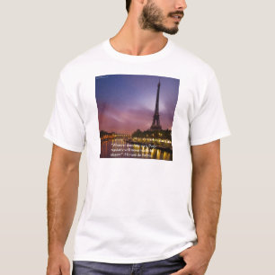 T-shirt Honoré de Balzac Sur Paris France