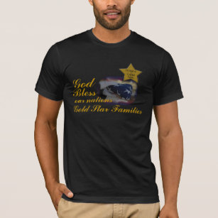 T-shirt Honorer des familles d'étoile d'or