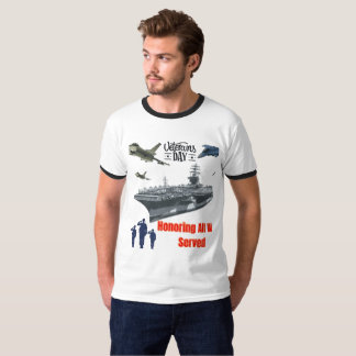 T-shirt Honorer la puissante armée blanche