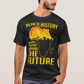 T-shirt Honorer Le Passé Inspirant Le Futur Histo Noir