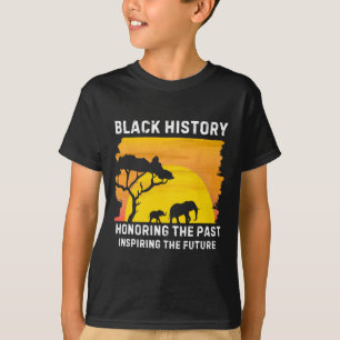T-shirt Honorer le passé inspirer l'avenir Histoire des No