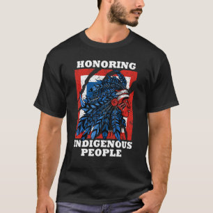 T-shirt Honorer l'héritage des peuples autochtones d'Améri