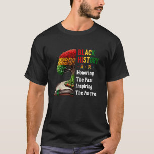 T-shirt Honorer Passé Inspirer Futur Hommes Femmes Noir So