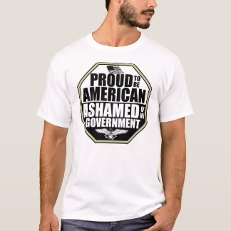 T-shirt Honteux de mon gouvernement !