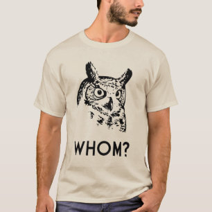 T-shirt Hoo Qui Est Le Chouette De La Grammaire