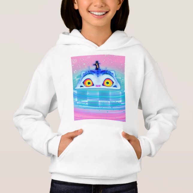 T-Shirt Hoodie Derpy Tiger K Pop (Devant)