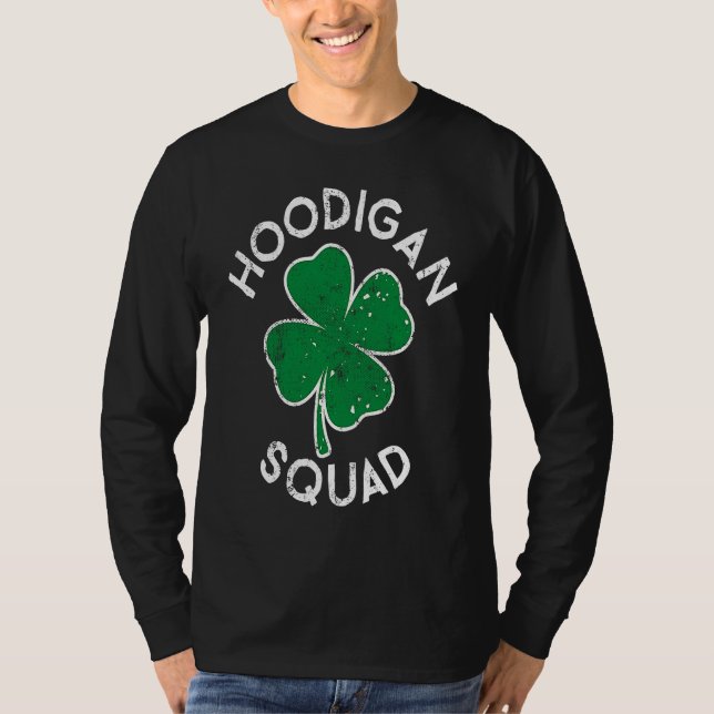T-shirt Hoodigan Hooligan Squad Lucky C St Patrick's Day (Devant)