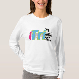 T-shirt Hoody de la femme d'iTri - customisé