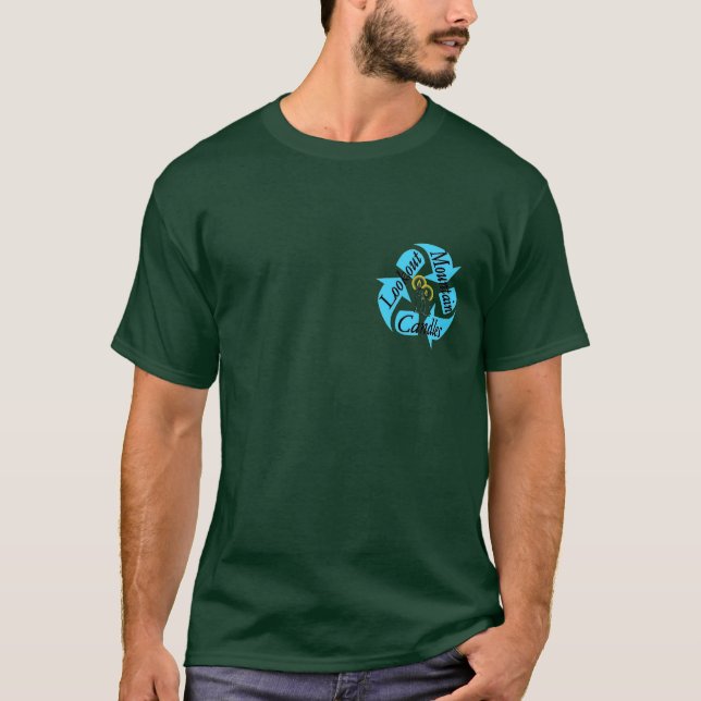 T-shirt Hoody vert (Devant)