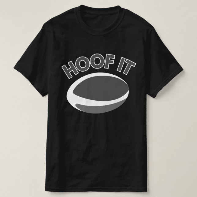T-shirt Hoof It - Rugby (Design devant)