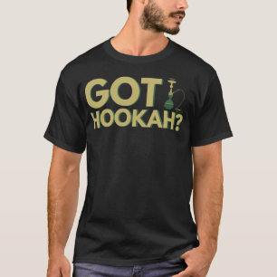 T-shirt Hookah Bar Et Waterpipe Shisha Smoker cheval ridin