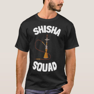 T-shirt Hookah Bar Et Waterpipe Shisha Smoker Vêtements fu