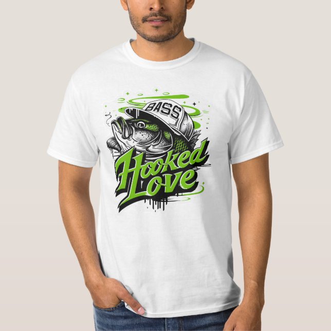 T-shirt Hooked Love - Mens Tee (Devant)
