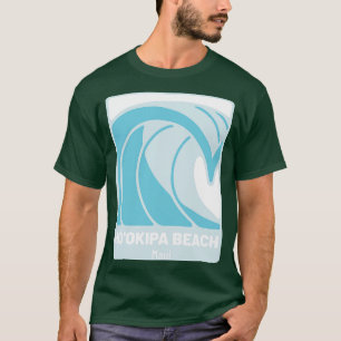 T-shirt Hookipa Beach Maui Hawaii Océan Atlantique HI Cras