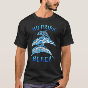 T-shirt Ho'okipa Hawaii Dauphins tribaux de vacances