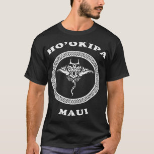 T-shirt Hookipa Maui Hawaiian Vintage Tribal Stingray Vaca