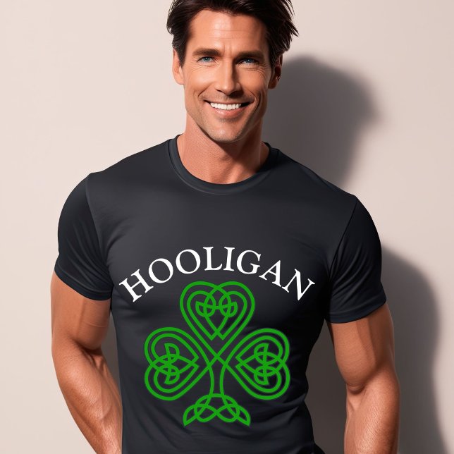 T-shirt Hooligan Funny St. Patrick's Day (Créateur téléchargé)