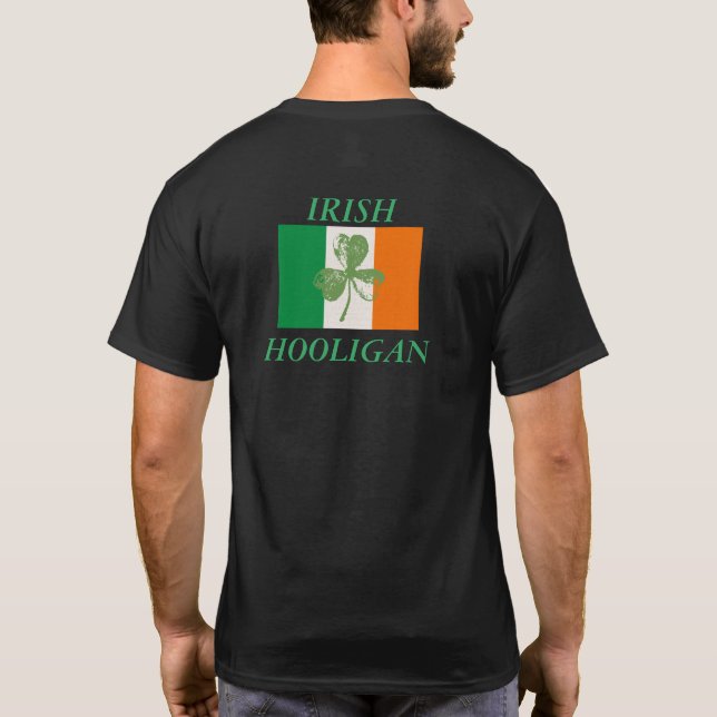 T-shirt Hooligan irlandais (Dos)