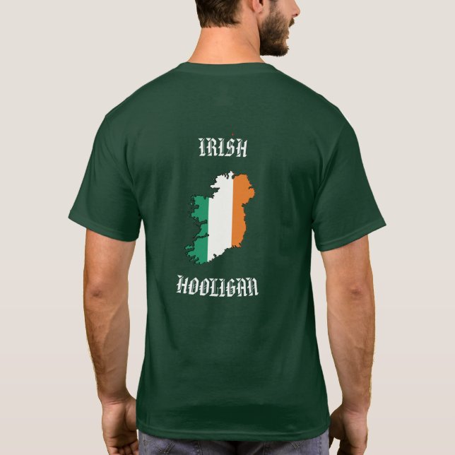 T-shirt Hooligan irlandais (Dos)
