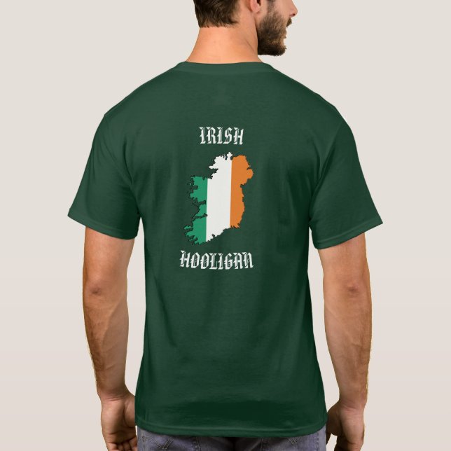 T-shirt Hooligan irlandais (Dos)