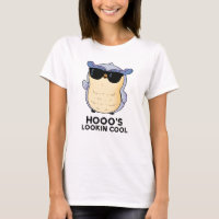 Hooo's Lookin Cool Funny Owl Pun
