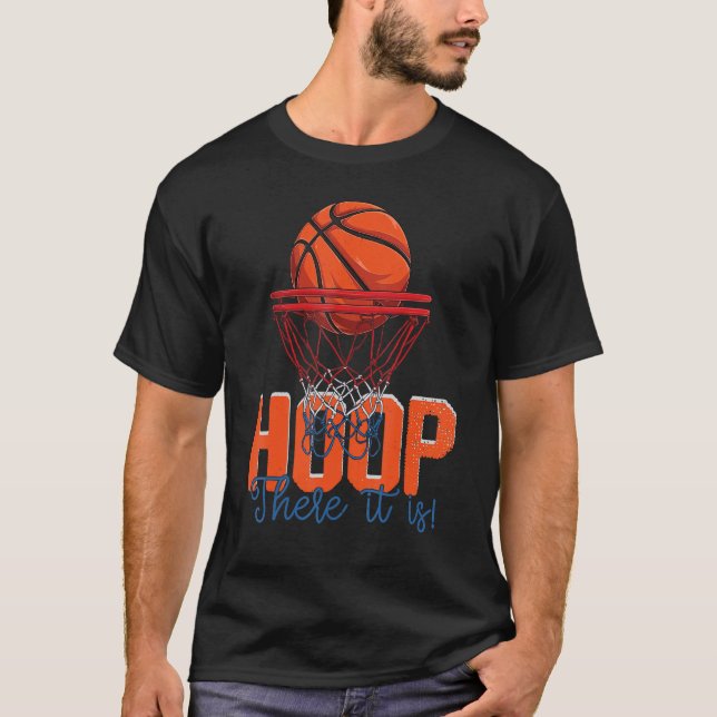 T-shirt Hoop Là C'Est Le Basket-Ball (Devant)