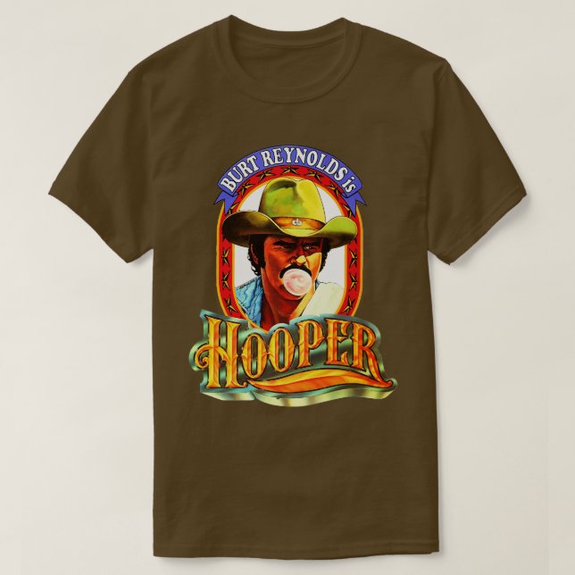 T-shirt Hooper Burt Reynolds 1978 (Design devant)