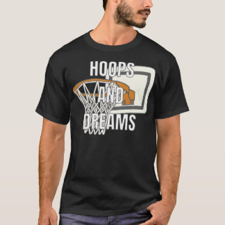 T-shirt Hoops And Dreams - Légendes du Basketball
