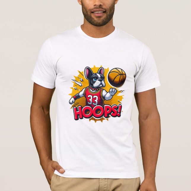 T-SHIRT HOOPS FRANÇAIS 5 (Devant)